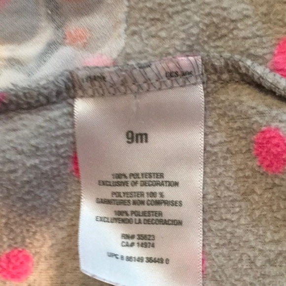 5 Carter’s Footed Onesies Sleepers - Picture 14 of 15